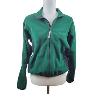 Marmot‎ Women's Small Fleece Jacket Green Black